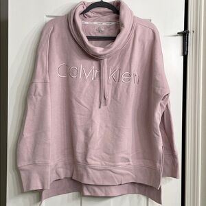 Calvin Klein Light Pink Cowl Neck Top